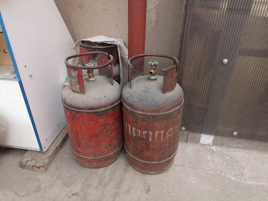 Газовые баллоны с редукторами