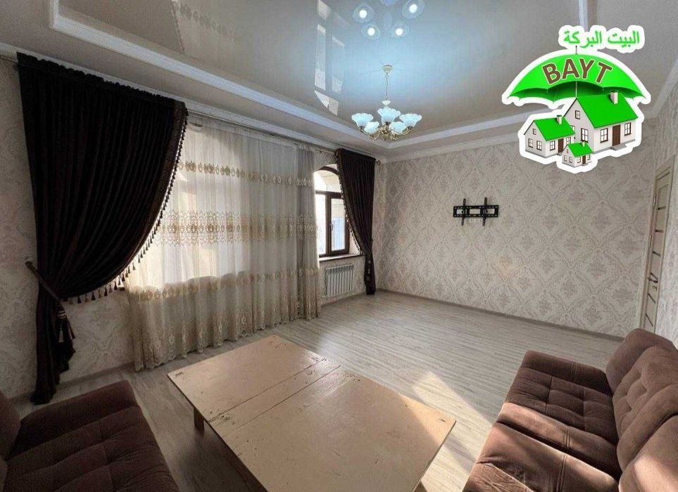 •НОВОСТРОЙКА 3комнатная РАЗДЕЛКА 95м² Продаётся квартира Бобур махалля