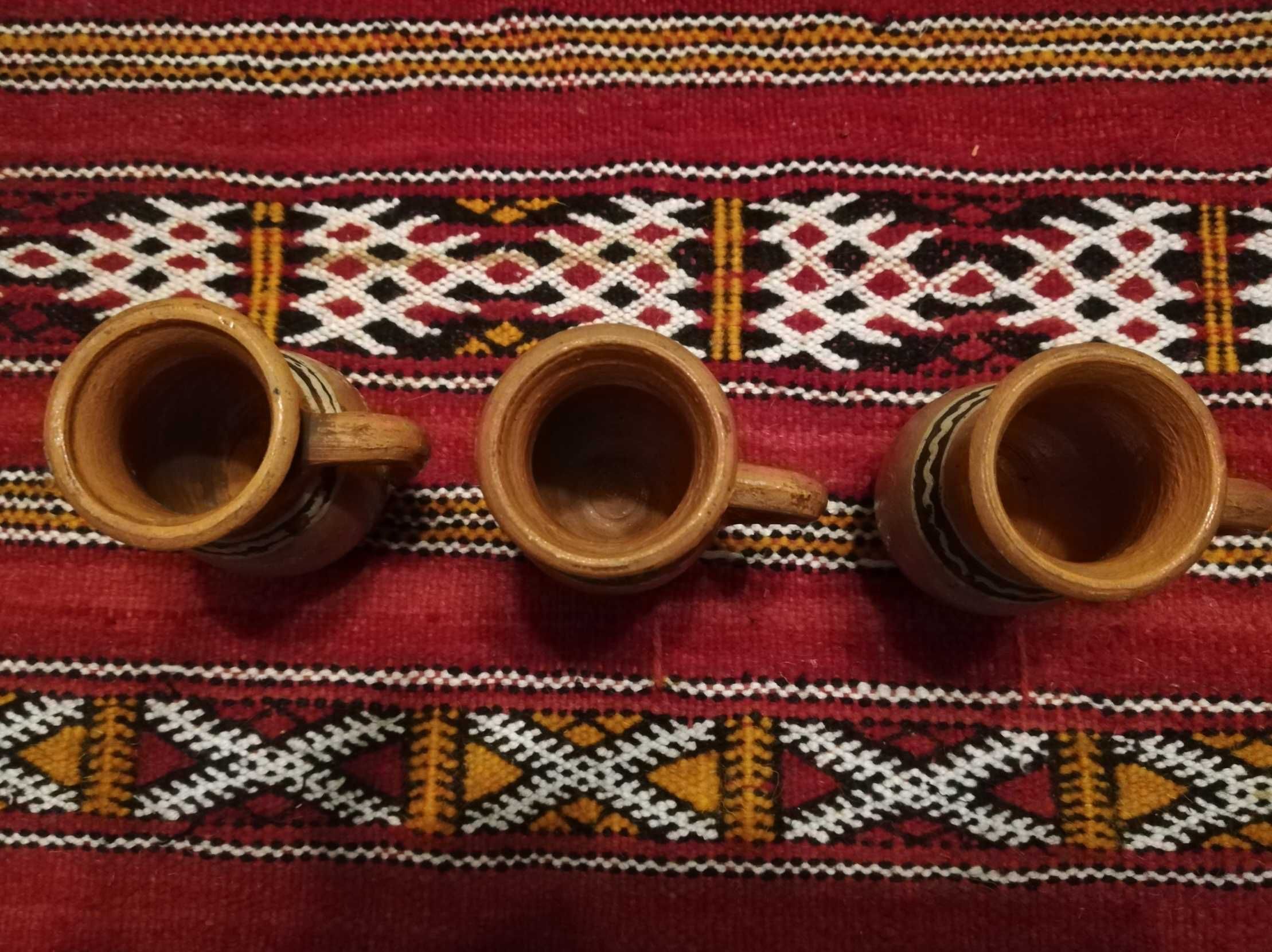 Set 3 cani ceramica veche de Leheceni (Bihor)