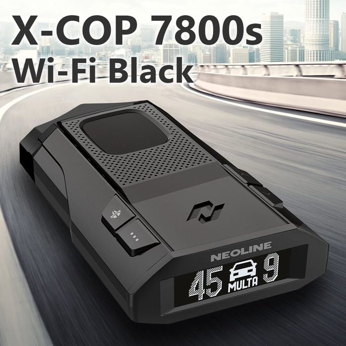 Neoline X-COP 7800s Wi-Fi Black Antiradar