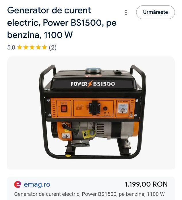 Generator de curent 220v