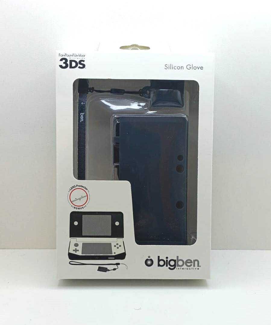 Черен силиконов калъф + Stylus - Nintendo 3DS