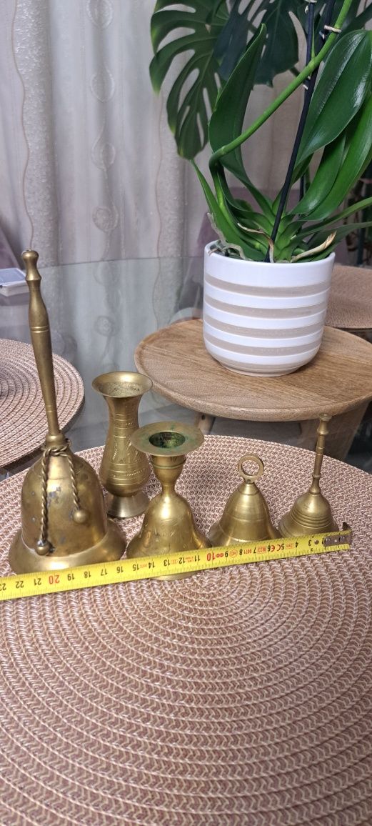 Lot clopoței, 5 obiecte antice bronz