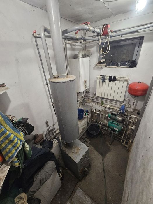 Продам печку газ дрова уголь