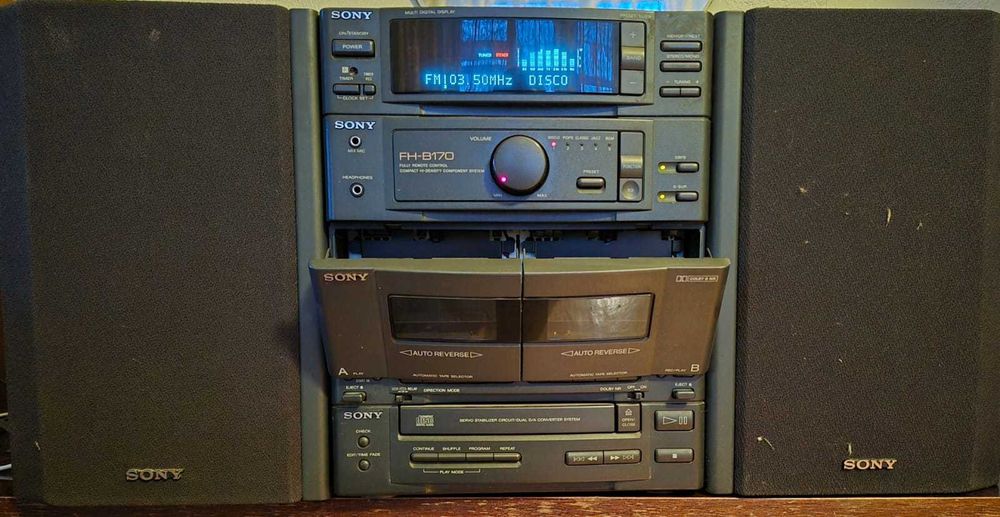 музыкальный центр SONY