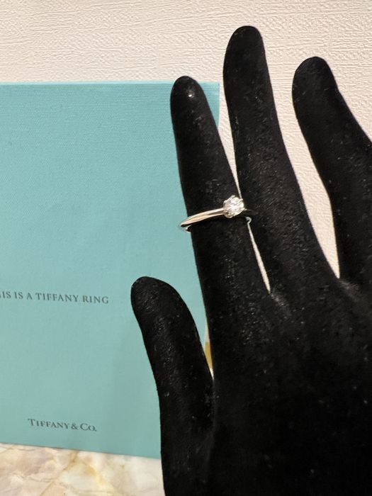 Кольцо Tiffany Co Setting 0.18кт оригинал