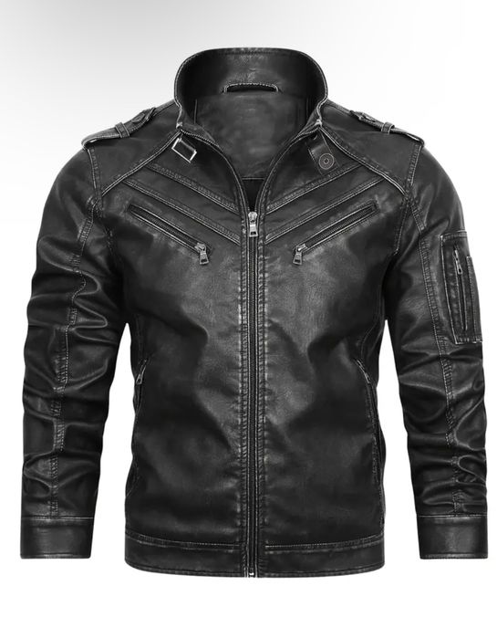 Мужская кожаная куртка
