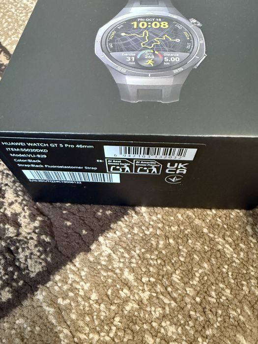 Huawei Watch GT 5 Pro 46mm ca NOU // Black