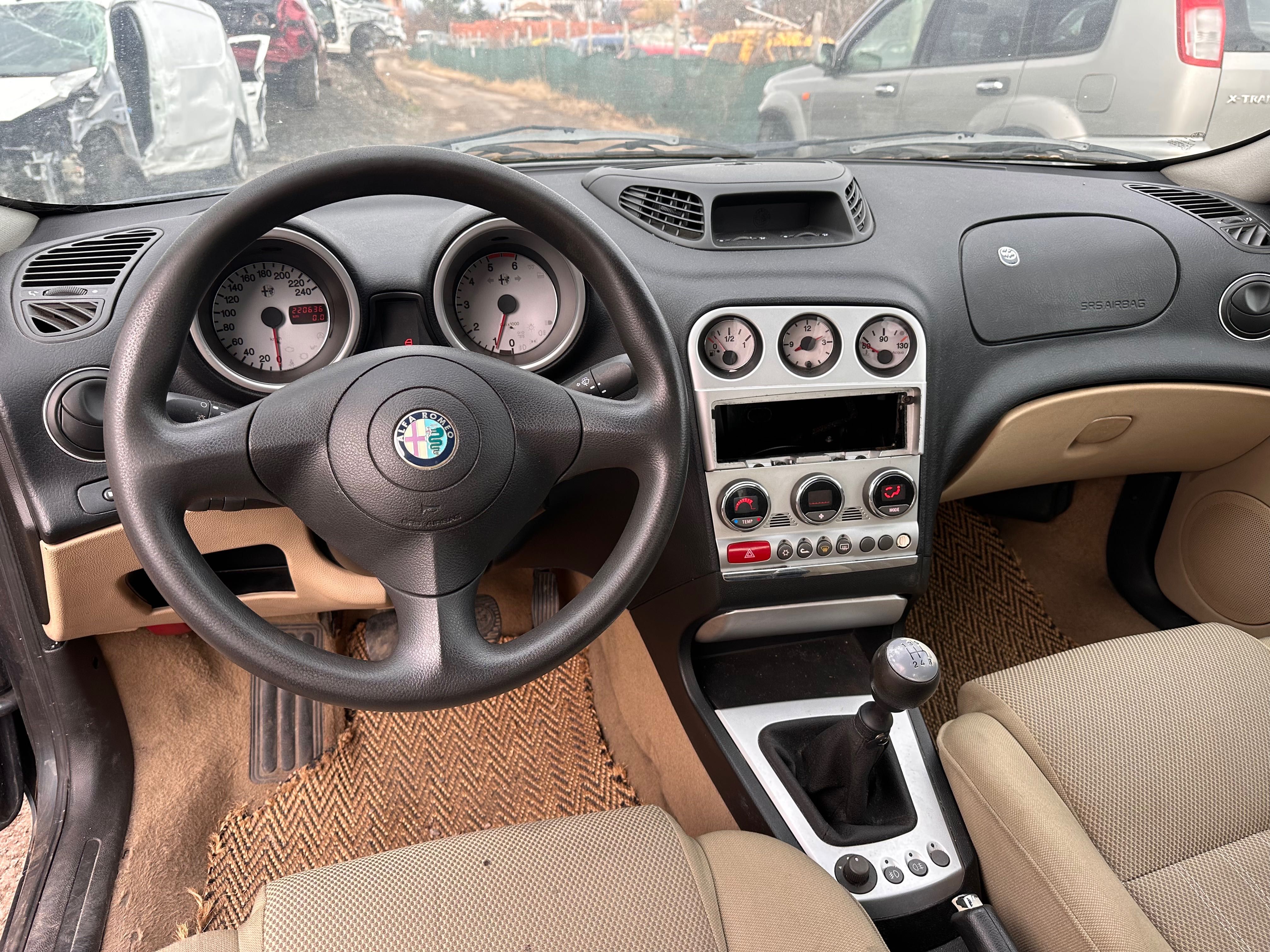 НА ЧАСТИ! Alfa Romeo 156 1.9 JTD 8V 115кс., 2004 г. Фейслифт