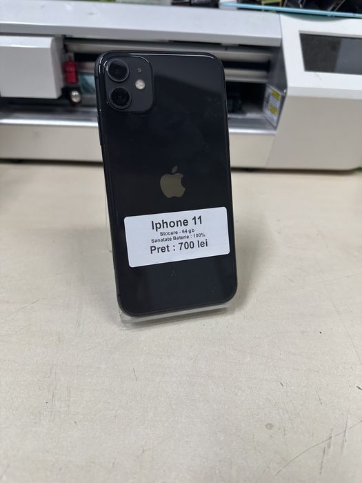 Iphone 11 / 100% baterie / folie sticla cadou / garantie