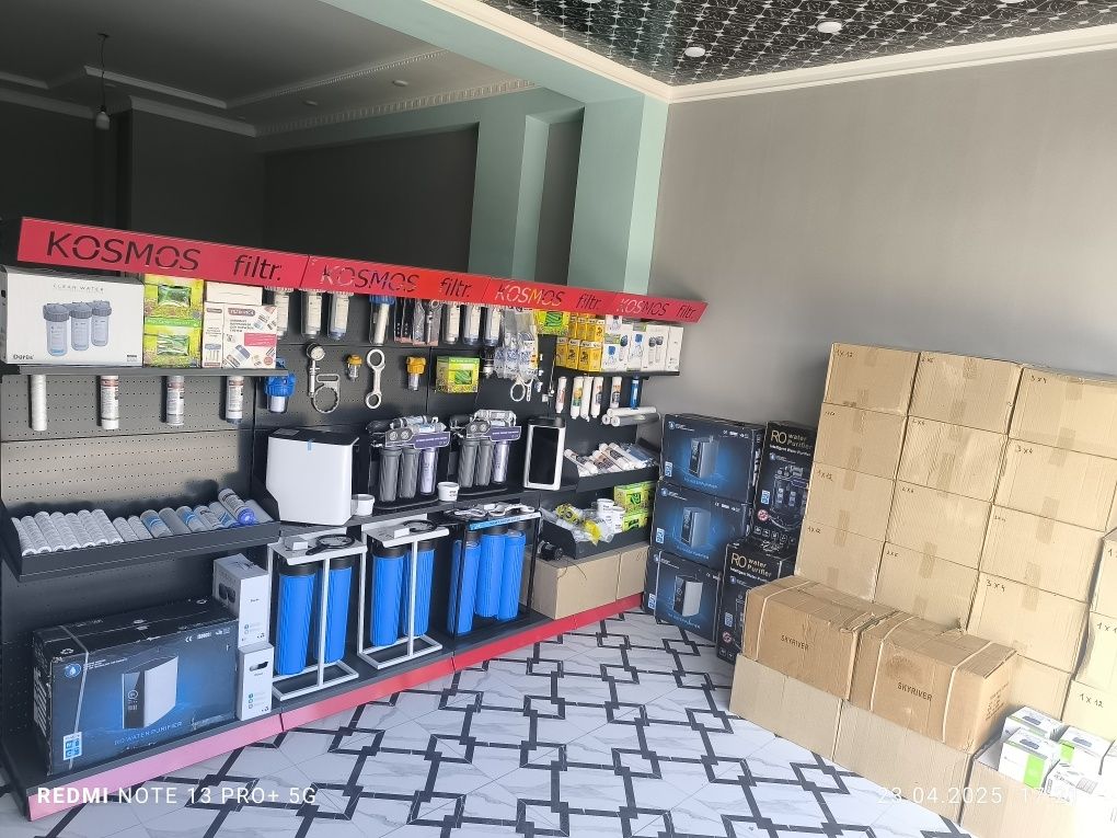 Zamena kartrij teskari osmos barcha turdagi suv filtrlari uchun