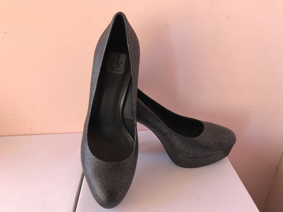 Pantofi cu platforma,Calvin Klein,marime 38