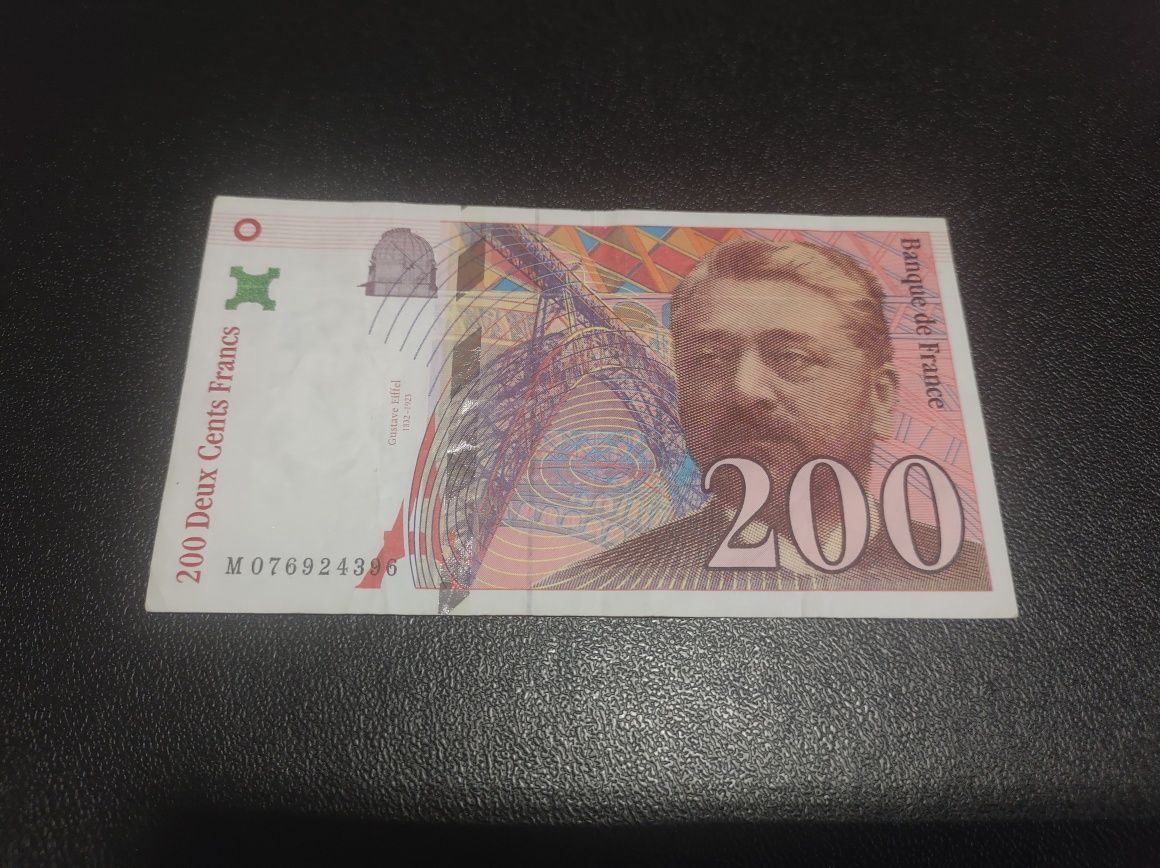 Bancnota 200 franci 1999 Franta