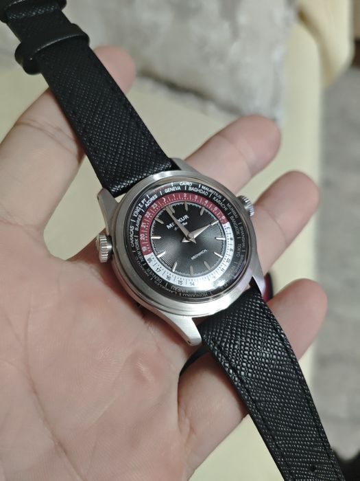 Merkur World Time Dual Crown