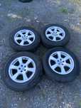 Jante aliaj 5x108 volvo xc60, v70, xc70 cu anvelope M+S 235 65 17