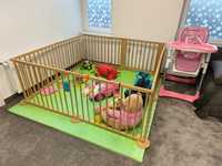 Țarc de joaca octogonal pentru copii și bebelusi și paviment spumă EVA