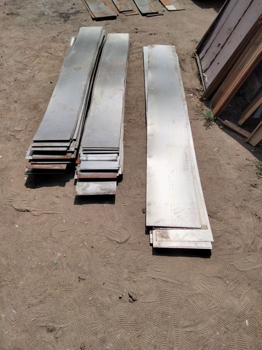 Листовой металл и оцинкованные листы.