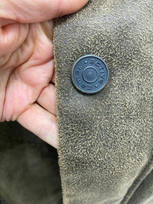 Geacă de piele Camel ,originala , M