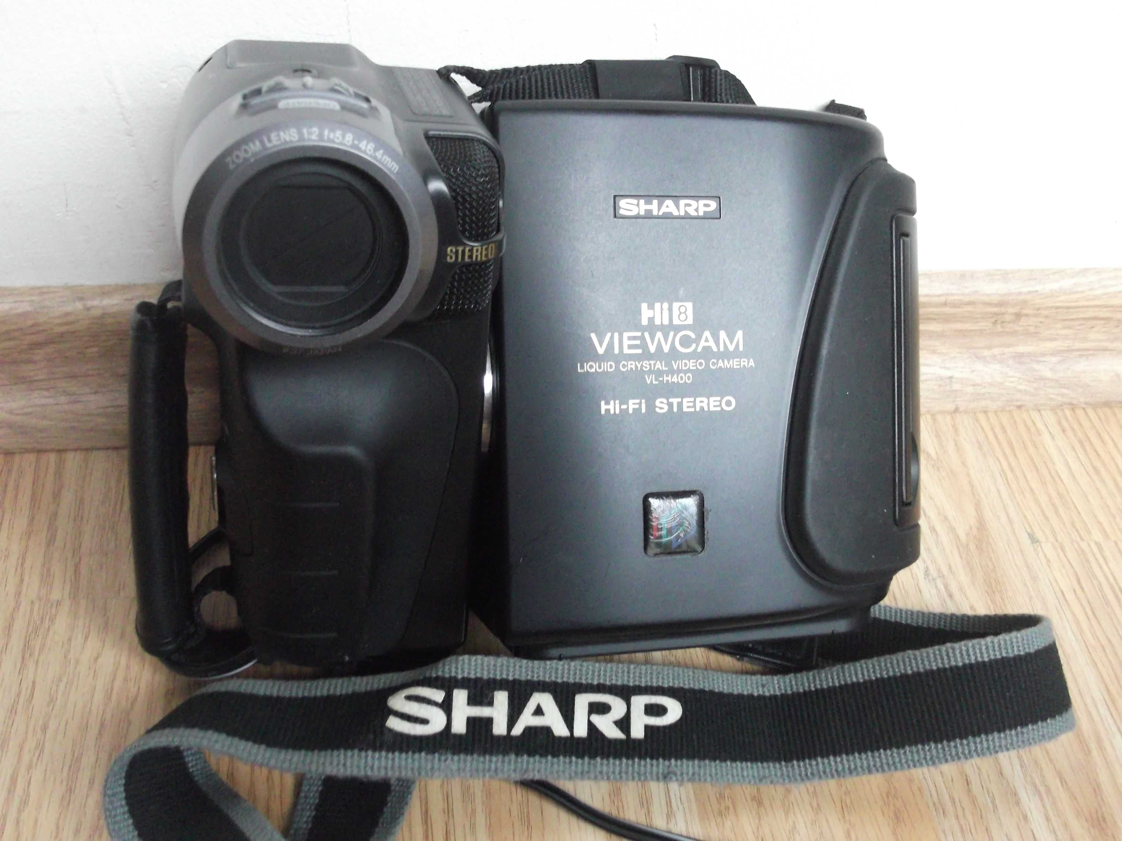 SHARP Hi8 ViewCam Liquid Crystal Video Camera VL-H400 Hi-Fi Stereo