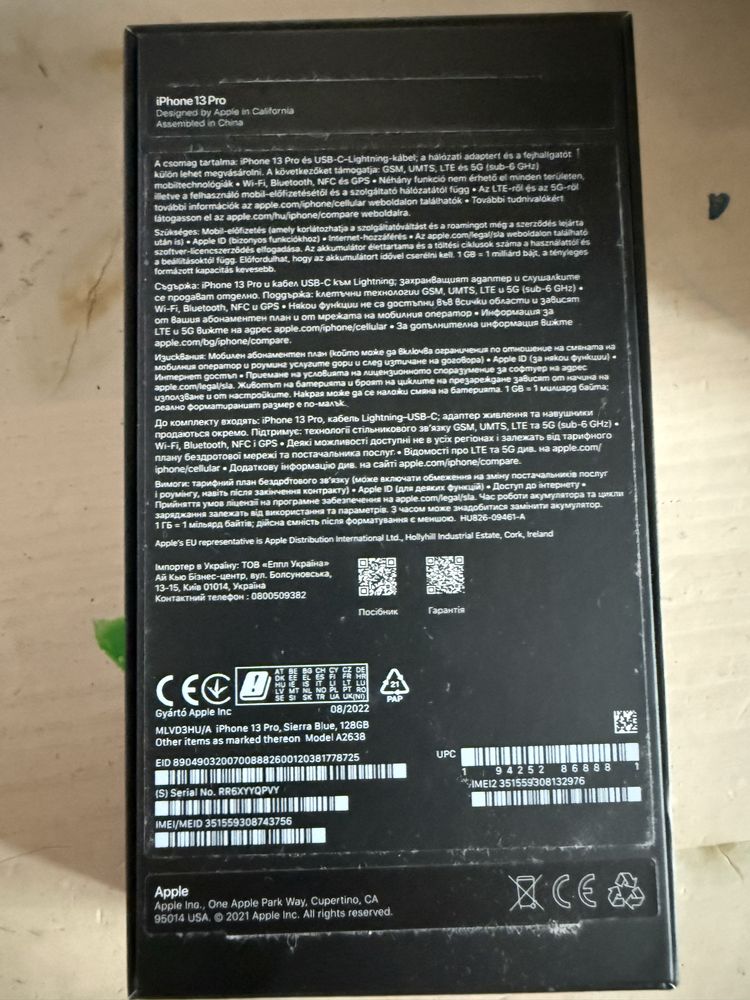 iPhone 13 Pro 128 GB