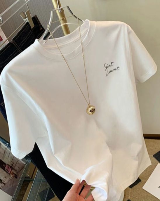 Новая футболка "Saint Laurent"