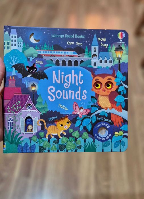 Carte cu sunete Usborne - Night Sounds
