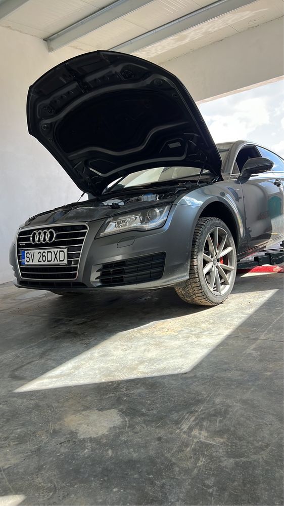 Faruri audi a7 bi-xenon  fără Cleme rupte complete cu module