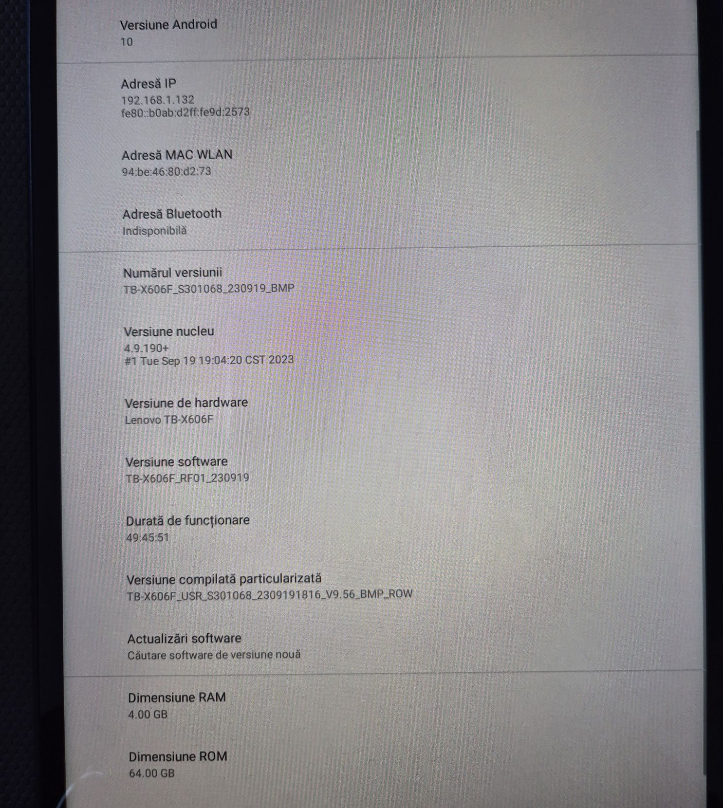 Tableta Lenovo M10 FHD