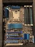 Дъно asus px580-e + Рам 2x8gb + Процесор Intel Xeon 5650