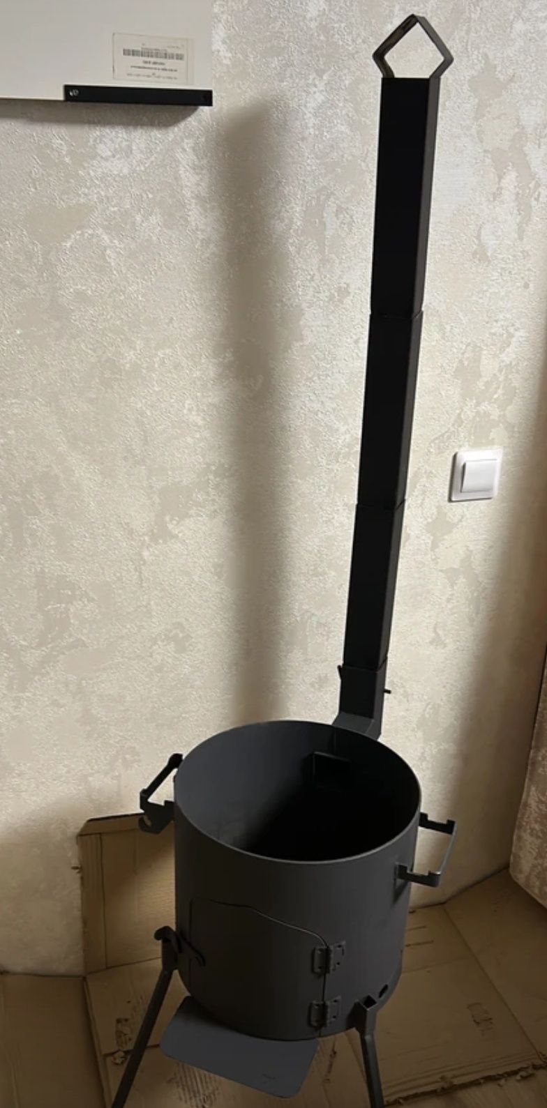 печь  для казана