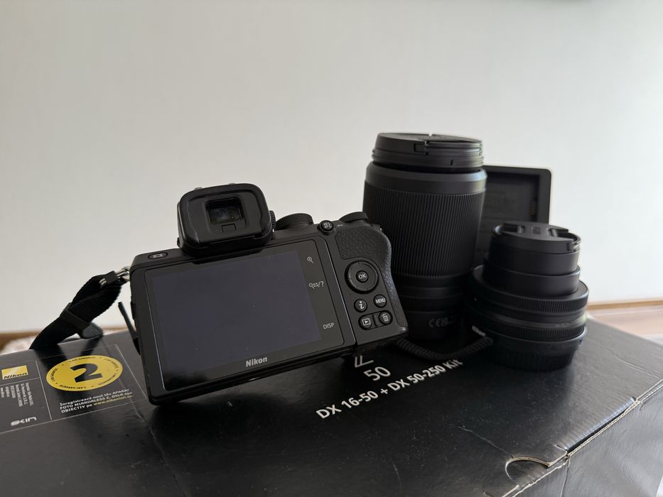 Aparat foto Nikon Z50 Kit cu obiective