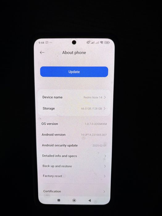 Продается редми нот 14 про с кор документами.