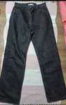 blugi bershka straight leg cu talie inalta