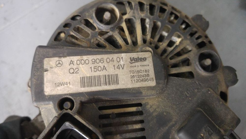 alternator mercedes c-class w220 2.2 cdi w204 e-class w212 vito a0009060401