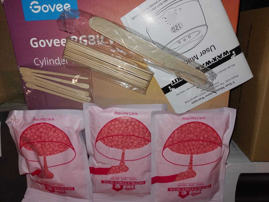 Epilator Lifestance Waxing Kit pentru toate tipurile de păr