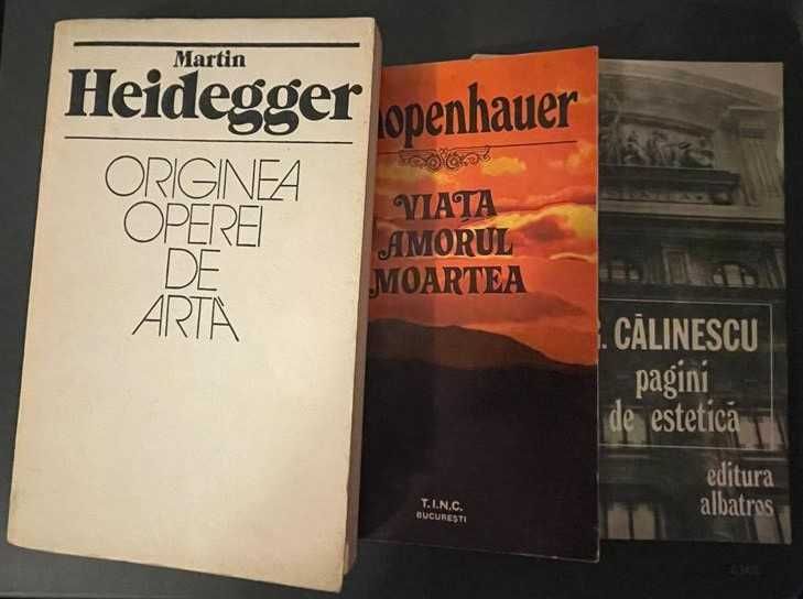 Carti diverse : Heidegger, Origen, Puric, Patapievici, Calinescu