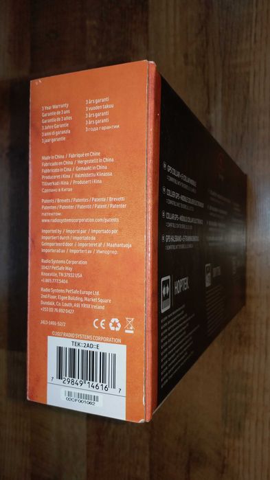 Zgarda suplimentara TEK-2AD cu modul dresaj pentru TEK 1.0 1.5 sau 2.0