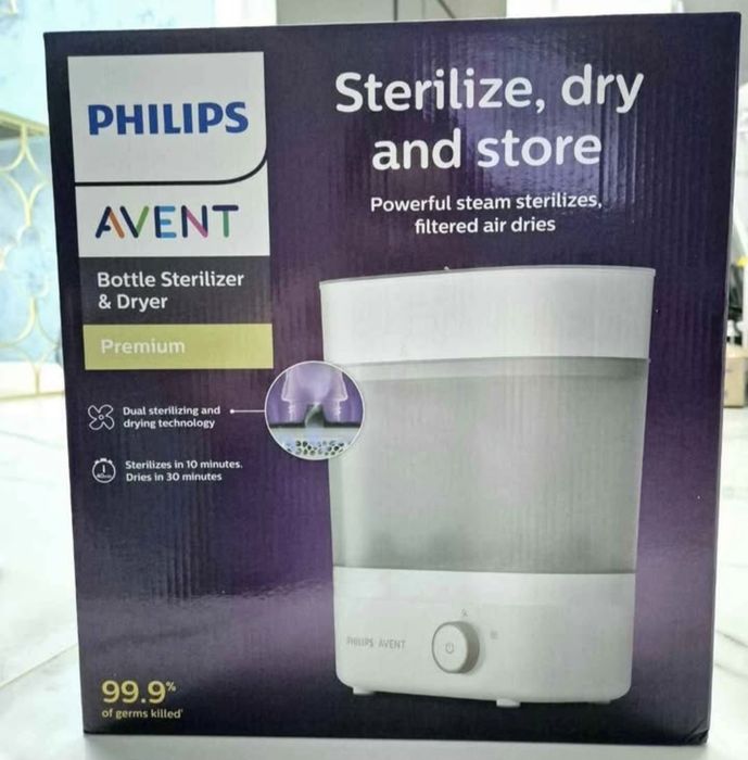Sterilizator electric si uscator de biberoane Philips Avent Premium