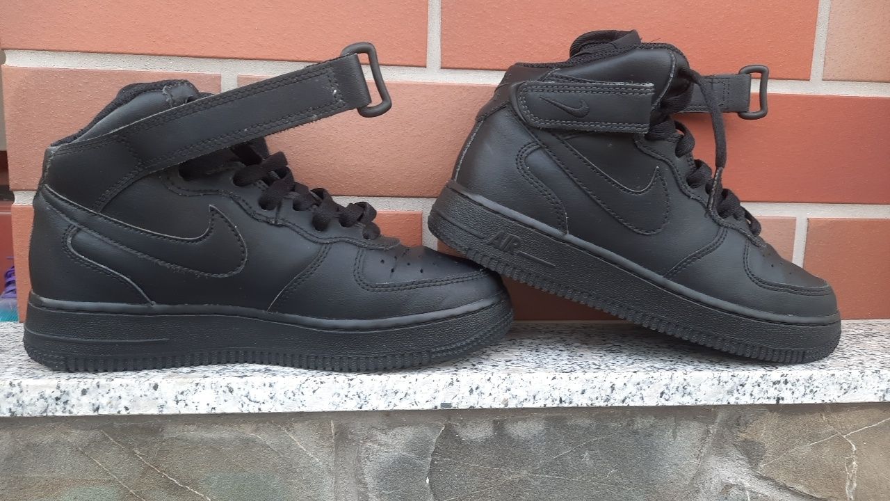 Nike Sportswear Sneaker Air Force 1 Mid Baieti Negru