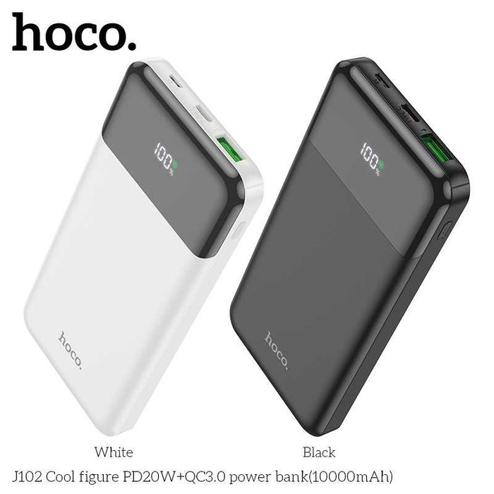 Hoco J102 Cool PD20W+QC3.0 Power Bank 10000mAh for Samsung iPhone 17