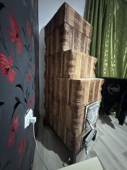 Sobă teracotă aproape nouă