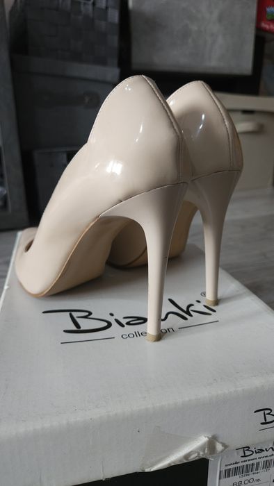 Естествена кожа обувки BIANKI-37н