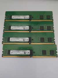 Модули по 4 GB DDR3 и DDR4