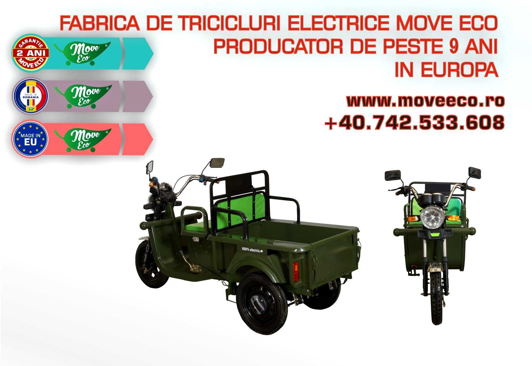Tricicluri electrice | CARGO250-Reductor&Treapta de forta |