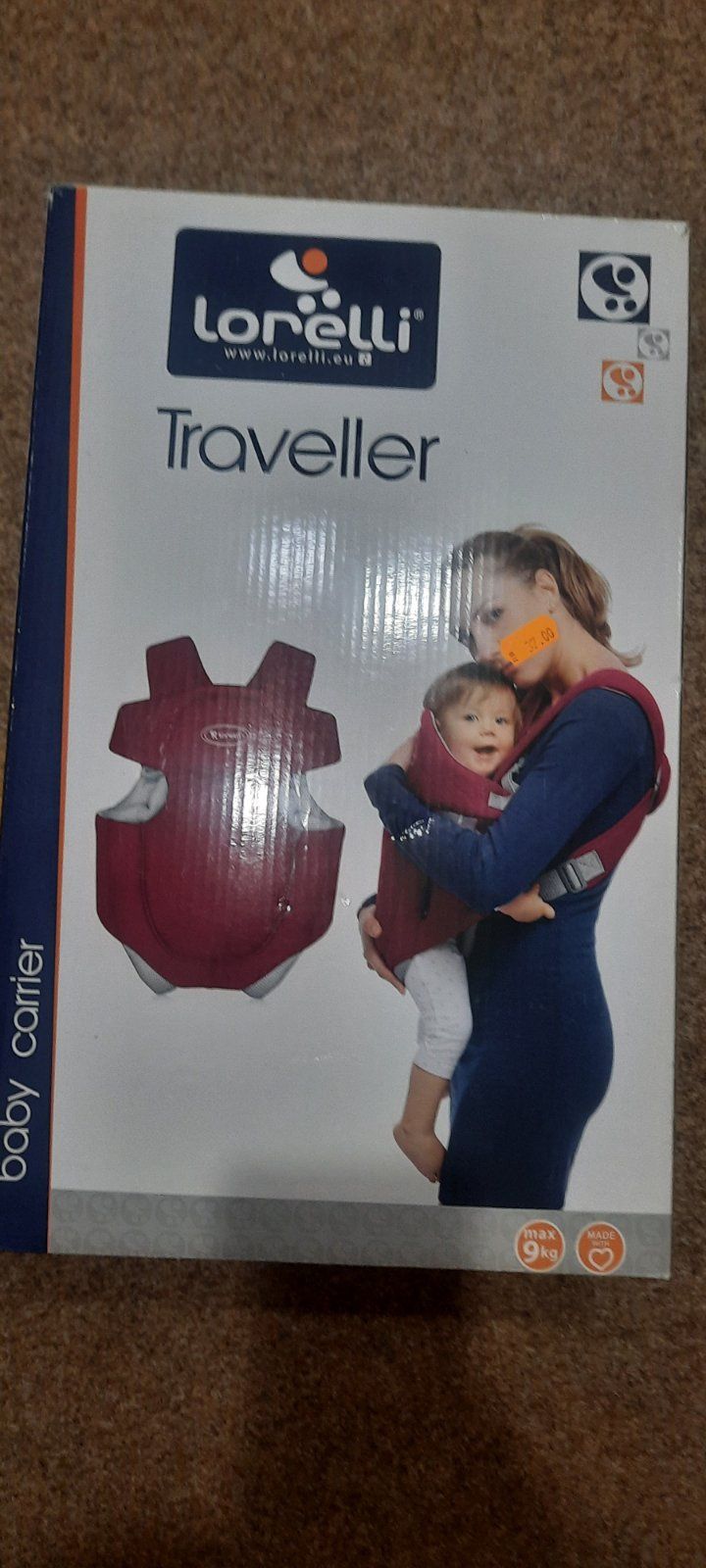 Чисто ново Кенгуру Lorelli traveller