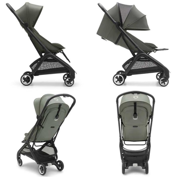 Carucior Bugaboo Butterfly Black/Forest Green