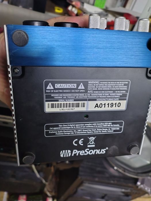 interfață audio placa sunet presonus ,