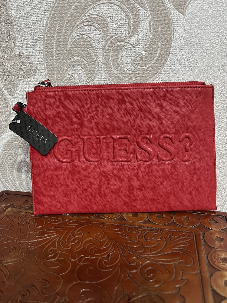 Кожаные сумочки от GUESS, TH, кожаный рюкзак