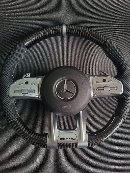 Карбонов Amg волан за Mercedes G/ E / C / S - class, CLS, GLE, CLS др.
