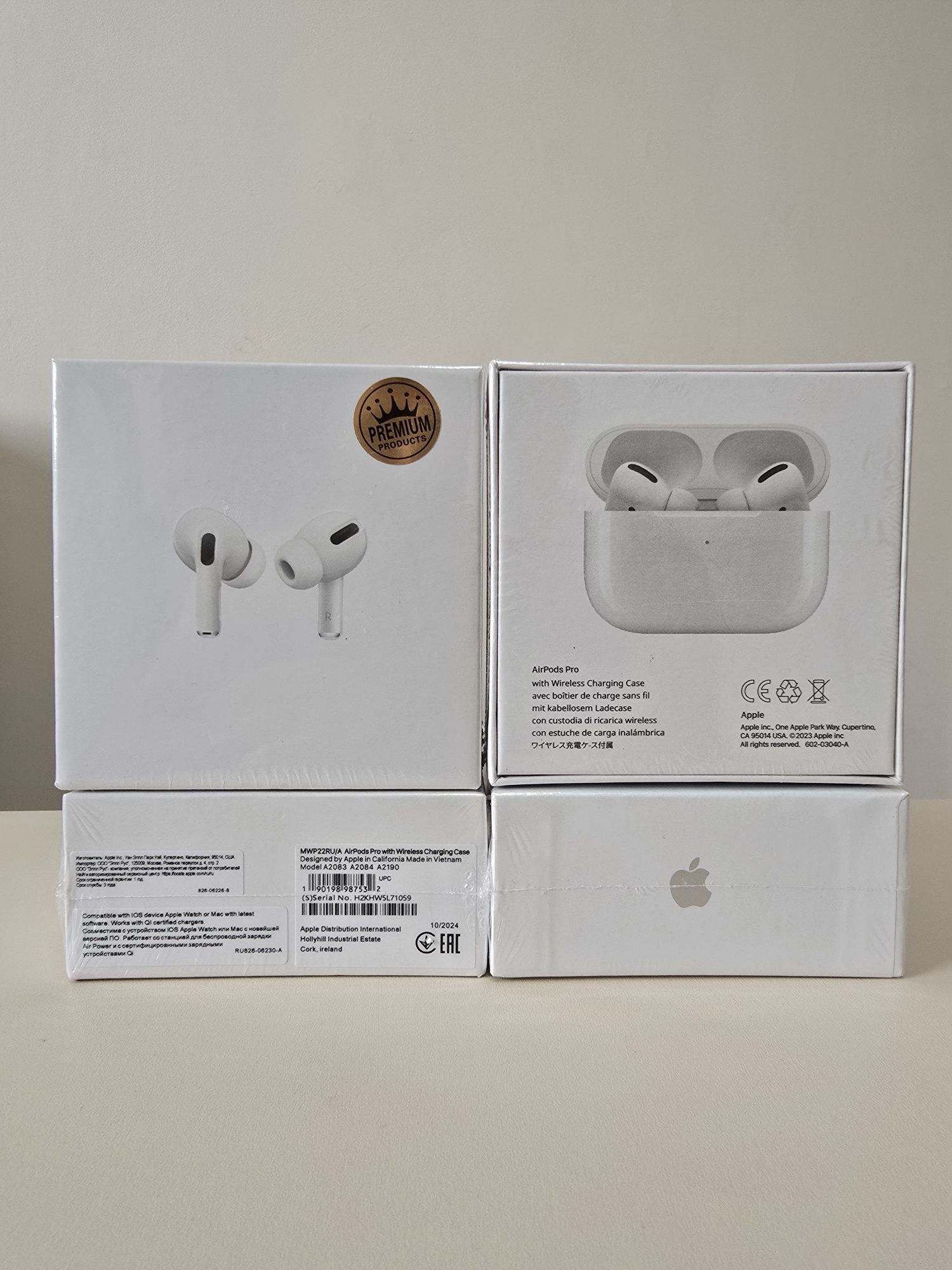 Новый Airpods PREMIUM 2 и 3 и 4 и Pro Есть